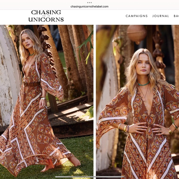 Chasing Unicorns Falling Leaves Small NWT - Picture 1 of 9